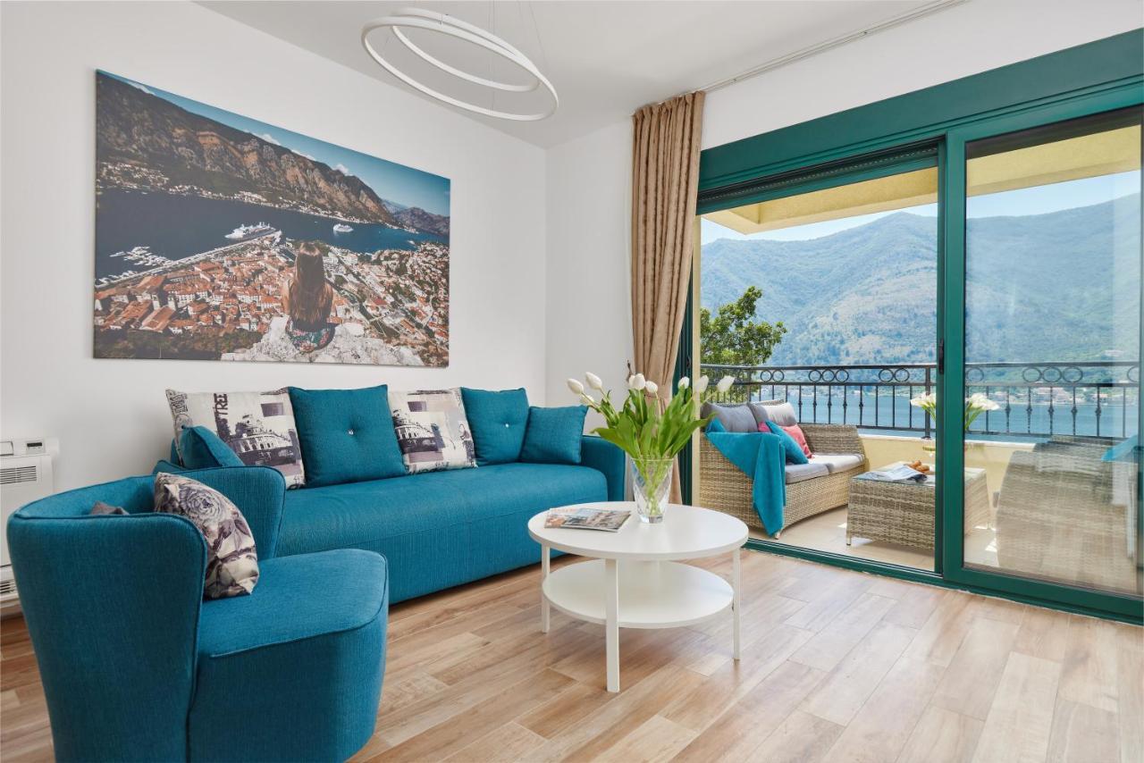 Iva'S Sea View Balcony Apartment Kotor Ngoại thất bức ảnh